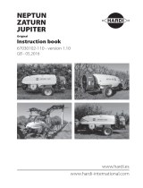 Hardi Jupiter Series Instruction book