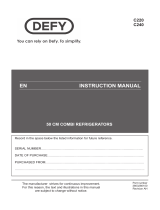 Defy DAC321 User manual