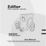 EDIFIER M2300 Owner's manual