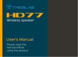 Treblab HD77 Wireless Speaker User manual