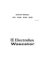 Electrolux W75 User manual