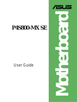 Asus P4S800-MX SE User manual