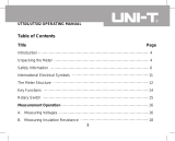 UNI-T UT502 Specification