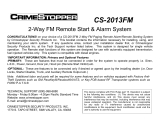 Crimestopper Security Products CS-2005.FM User manual