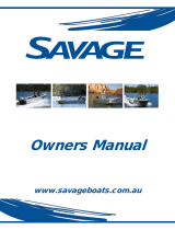Savage Boat Owner's manual