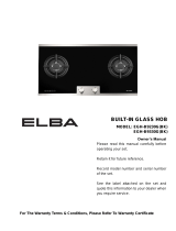 Elba EGH-B9330G Owner's manual