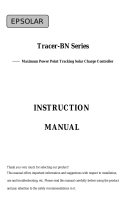 Epsolar Tracer User manual