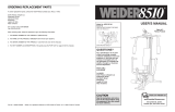 Weider WESY8710 User manual