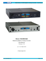 MyTek Stereo 192-DSD DAC User manual