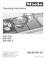 Miele KM 406 Operating instructions