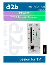 a2b ETX-200 Installation guide