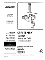 Craftsman craftsman 315.101390 Owner's manual
