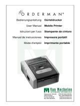 Orderman Mobile Printer User manual