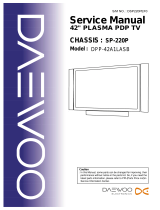 Daewoo DPP-42A1LASB User manual