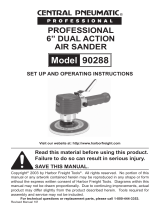 Central Pneumatic Professional 90288 User manual