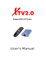 VideoHome XTV2.0 User manual