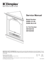 Dimplex EWMC-BLK-SS User manual