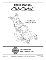 Cub Cadet Time Saver User manual