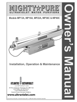 Atlantic Ultraviolet MP16A User manual