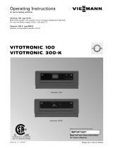 Viessmann VITOTRONIC 100 Operating instructions