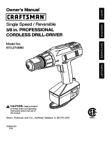 Craftsman 973.274880 Owner's manual