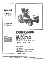 Craftsman 917.254750 Owner's manual