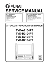 Funai TVD-A2104PT User manual