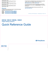 Pitney Bowes DM200L Quick Reference Manual