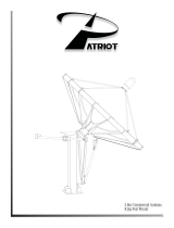 Patriot ProductsPatriot 3.8m Commercial Antenna King Post Mount