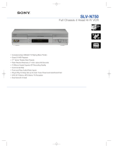 Sony SLV-N750 User manual