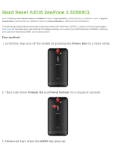 Asus ZenFone 2 ZE500CL User manual