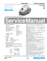 Philips fc 9104 User manual