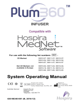 Hospira Plum 360 Operating instructions
