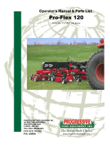 Progressive Turf Equipment Pro-Flex 120 17272407 To Current User manual