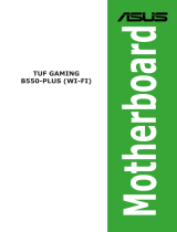 Asus TUF GAMING B550-PLUS (WI-FI) User manual