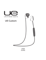 Ultimate Ears UE Custom User manual