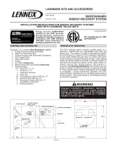 Lennox Energy Recovery System (ERS) - Landmark 156-300 C Box Units 50(R/P)6248xH RSI Installation guide
