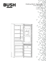 Bush F54180FFWTDB Fridge Freezer User manual