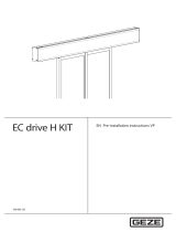 GEZE EC drive H KIT VP Installation guide