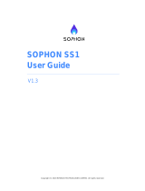 SOPHON SS1 User manual