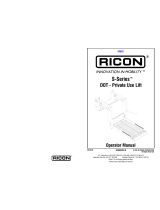 Ricon S1231 User manual