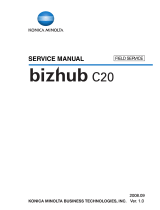 Konica Minolta BIZHUB C20 User manual