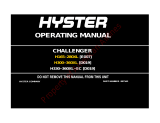 Hyster CHALLENGER H250XL Operating instructions