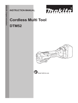 Makita DTM52 User manual