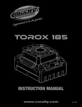 Corally TOROX 185 User manual