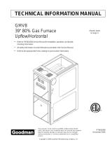 GOODMAN GMV8 Technical Information Manual