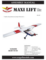 Seagull Models MAXI LIFT 33cc Assembly Manual