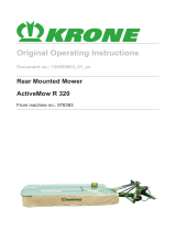 Krone ActiveMow R 320 Operating instructions