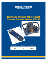 Scanreco RC400 User manual