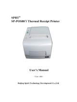 SPRT SP-POS88VBT User manual